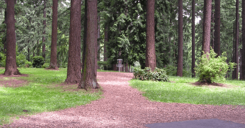 Pier Park disc golf course